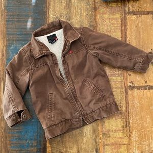 Quicksilver lined winter coat